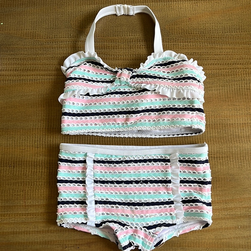 Janie and jack 2 piece 3T bikini/bathing suit. Good condition